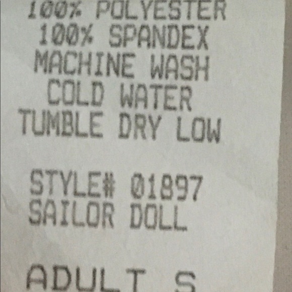 Charades Sailor crop top COSTUME TOP- small HALLOWEEN🧡🎃 - Picture 7 of 12